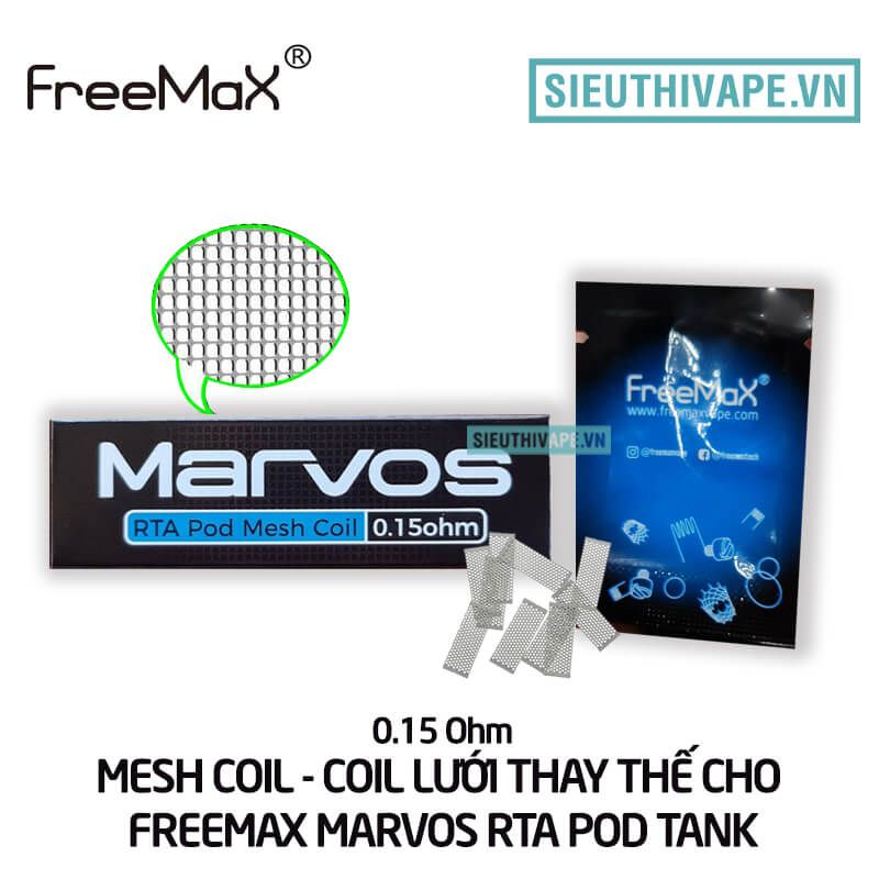  Coil Lưới Freemax Mesh Coil Cho Freemax RTA Pod Tank - Chính Hãng 