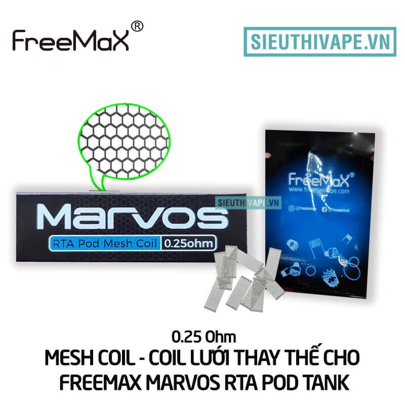  Coil Lưới Freemax Mesh Coil Cho Freemax RTA Pod Tank - Chính Hãng 