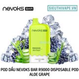  Nevoks Bar R9000 Aloe Grape - Pod 1 Lần 9000 Hơi Có Sạc 