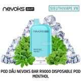  Nevoks Bar R9000 Menthol - Pod 1 Lần 9000 Hơi Có Sạc 