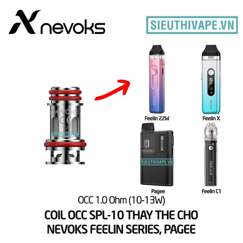  Coil OCC Nevoks SPL10 Thay Thế Cho Nevoks Feelin Pod System Kit - Chính Hãng 