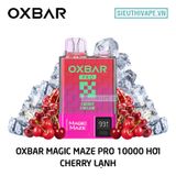  Oxbar Magic Maze Pro Cherry Coolade - Pod 1 Lần Có Sạc 10000 Hơi 