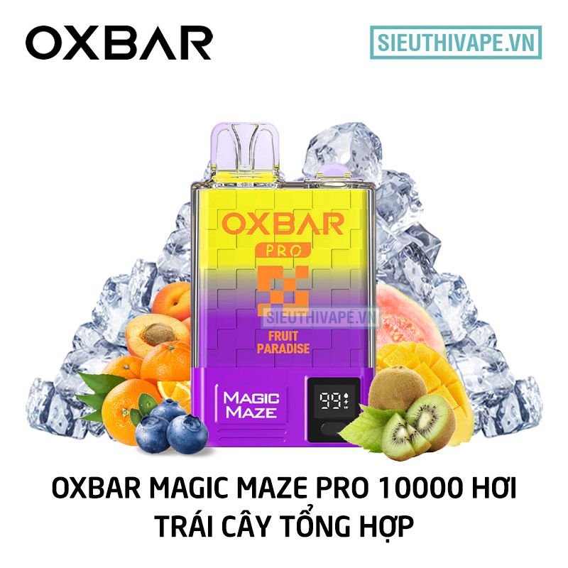  Oxbar Magic Maze Pro Fruit Paradise - Pod 1 Lần Có Sạc 10000 Hơi 