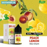  Helxy Salt Peach Lemon 30ml - Tinh Dầu Saltnic Chính Hãng 