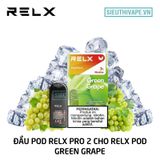  Pod Relx Pro 2 Green Grape Cho Relx Pod - Chính Hãng 