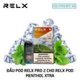  Pod Relx Pro 2 Menthol Xtra Cho Relx Pod - Chính Hãng 