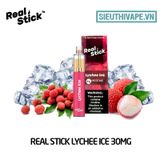  Real Stick Lychee Ice 30mg - Disposable Pod dùng 1 lần 