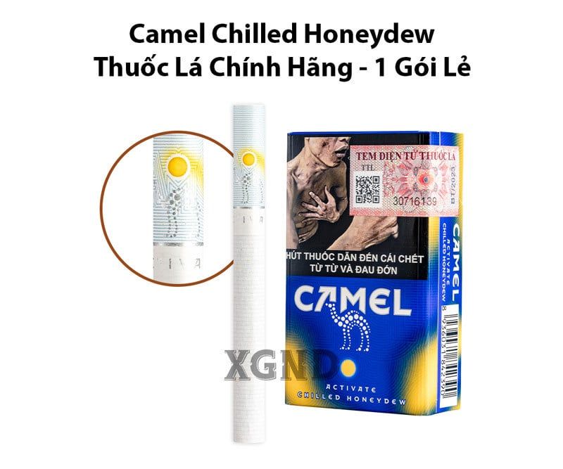  Camel Chilled Honeydew 1 Bấm Vị Dưa Lưới The - Thuốc Lá Chính Hãng 