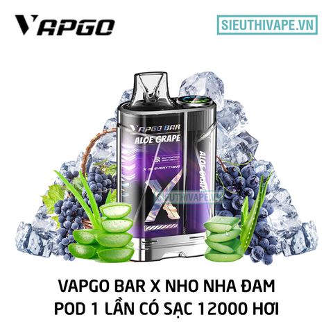 Vape Pod System Vapgo Bar, Đầu Pod, OCC coil, Pod 1 lần Giá Rẻ $month$/$year$