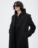  MAVERIK® OVERSIZED TRENCH COAT ( BLACK ) 