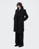  MAVERIK® OVERSIZED TRENCH COAT ( BLACK ) 