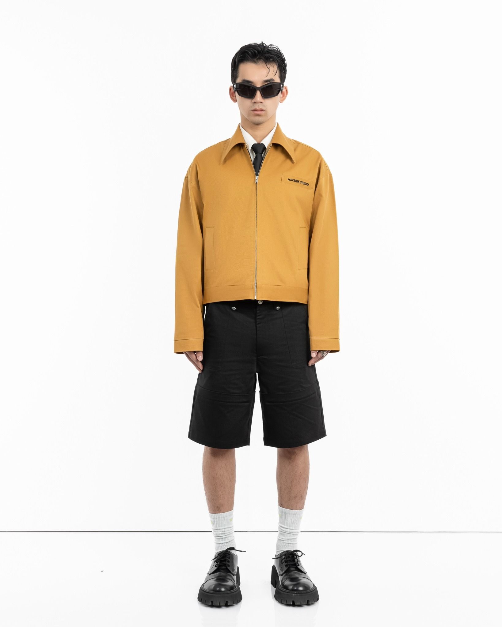 MVR KAKI WORK JACKET (MUSTARD)