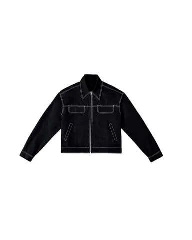 Kaki Work Jacket ( Black )