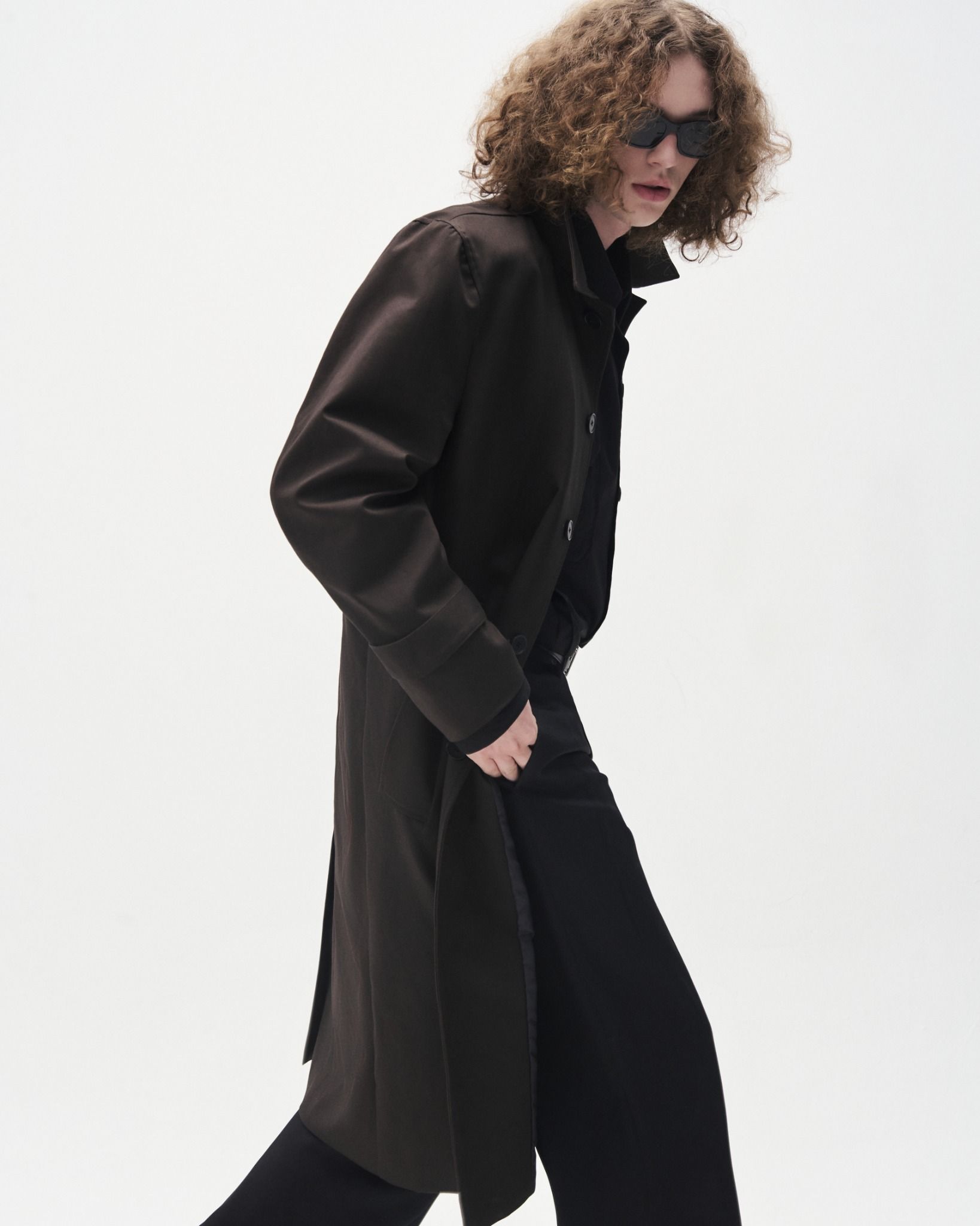 MAVERIK® HERITAGE KHAKI TRENCH COAT ( DARK MOCHA )