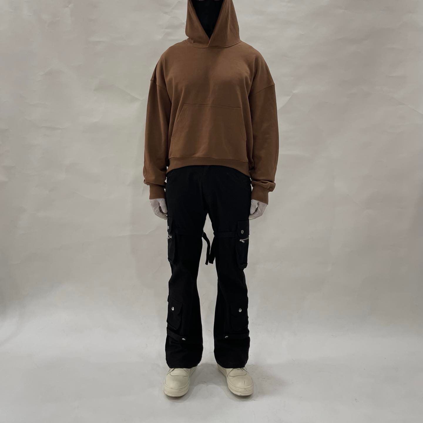 Crop Hoodie (Caramel)