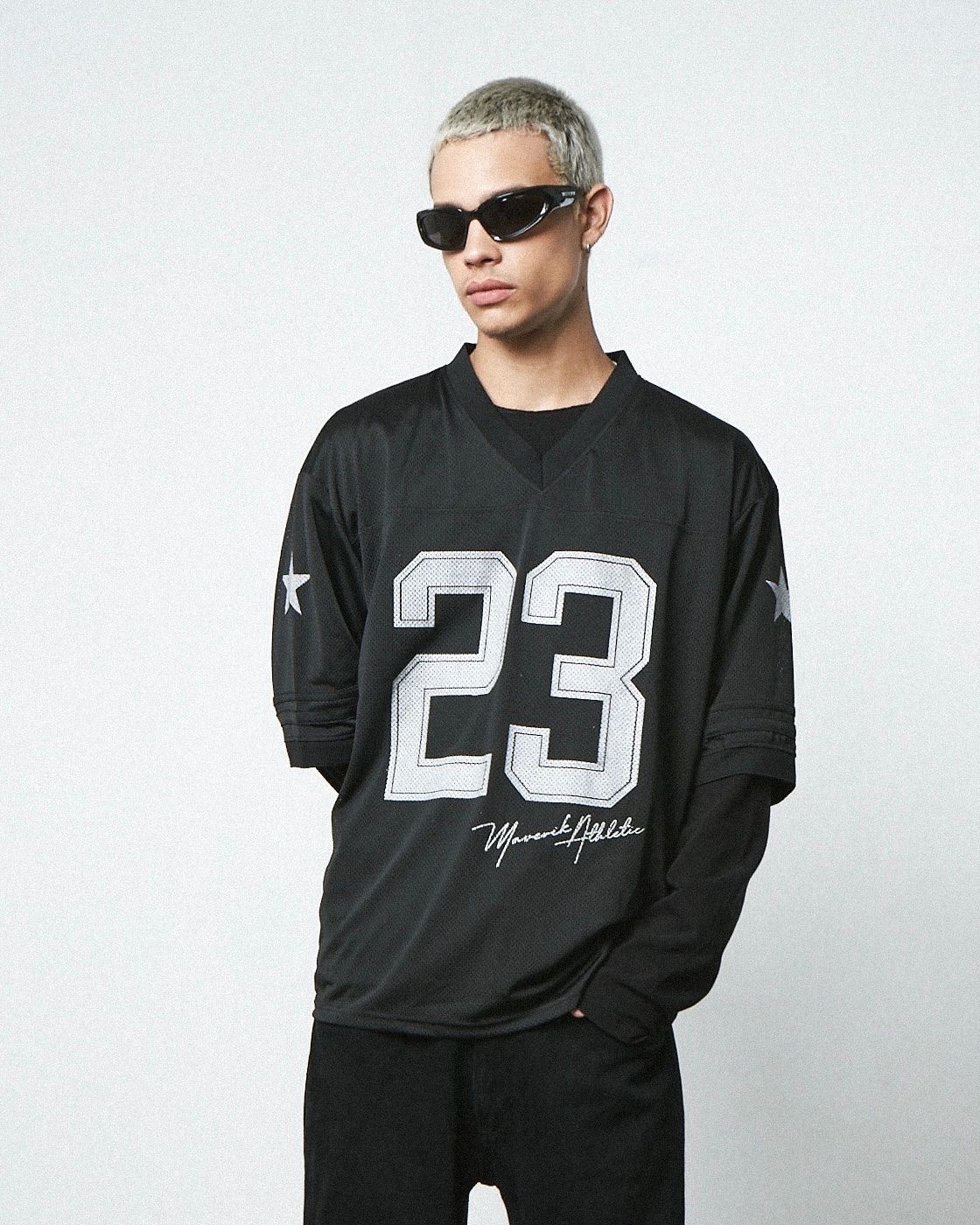 MAVERIK® FOOTBALL MESH JERSEY /BLACK