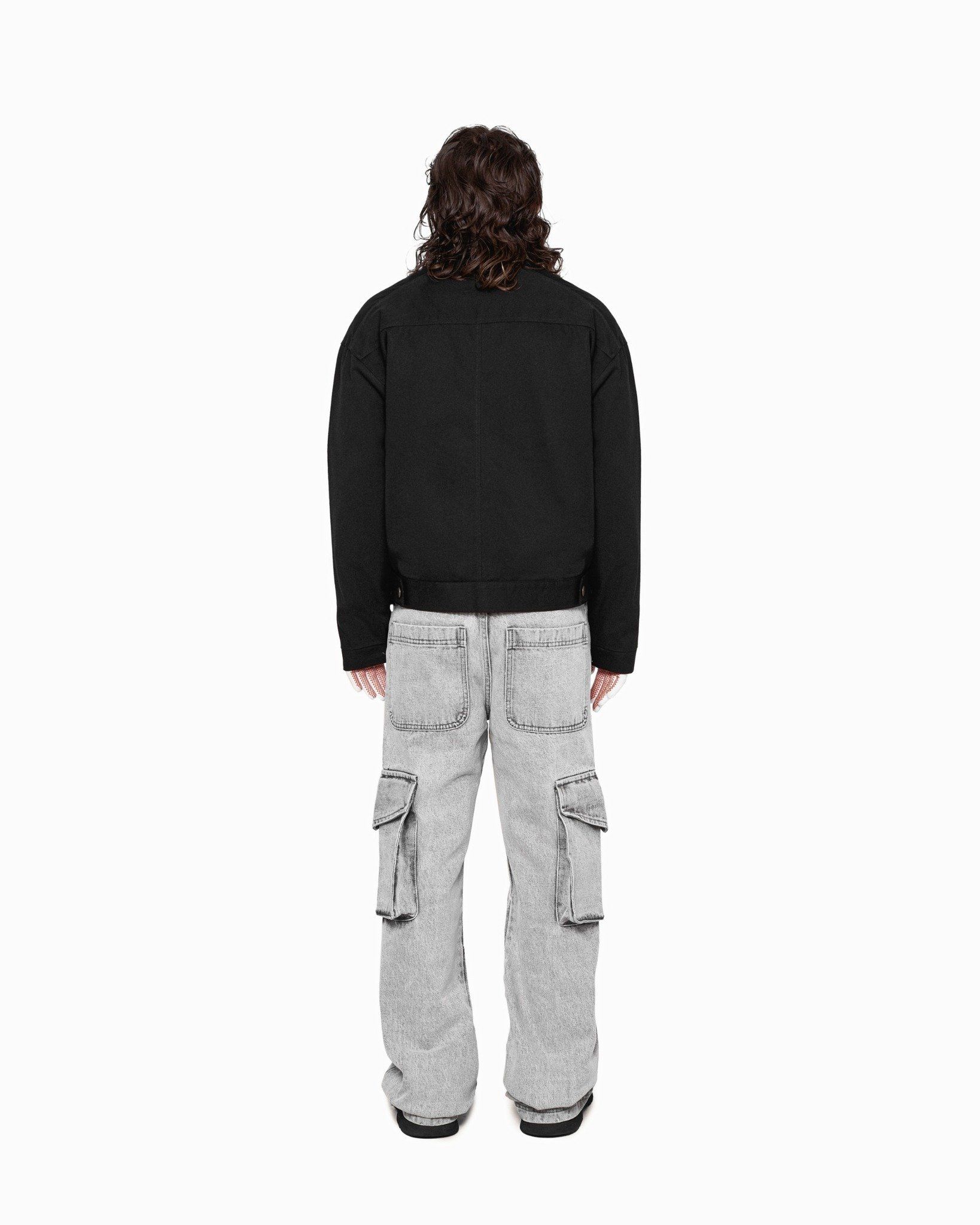 MAVERIK® MULTIES LEATHER POCKET WORK JACKET / BLACK