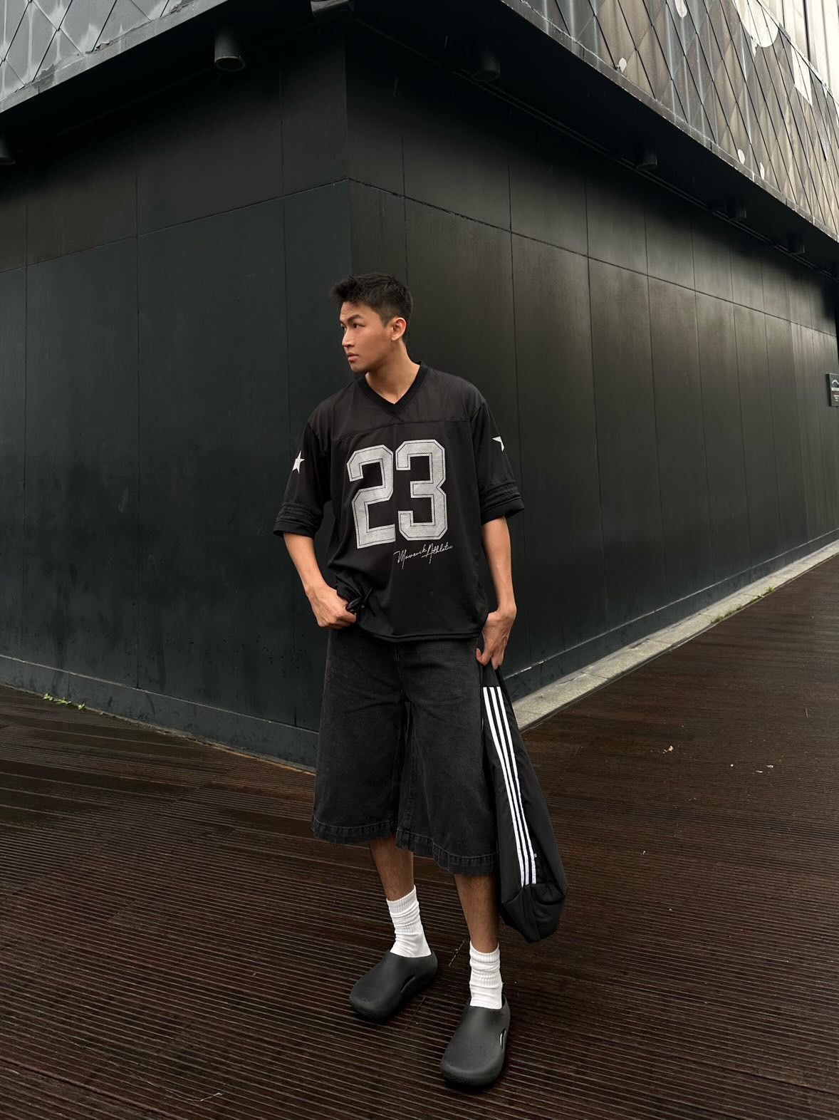 MAVERIK® FOOTBALL MESH JERSEY /BLACK