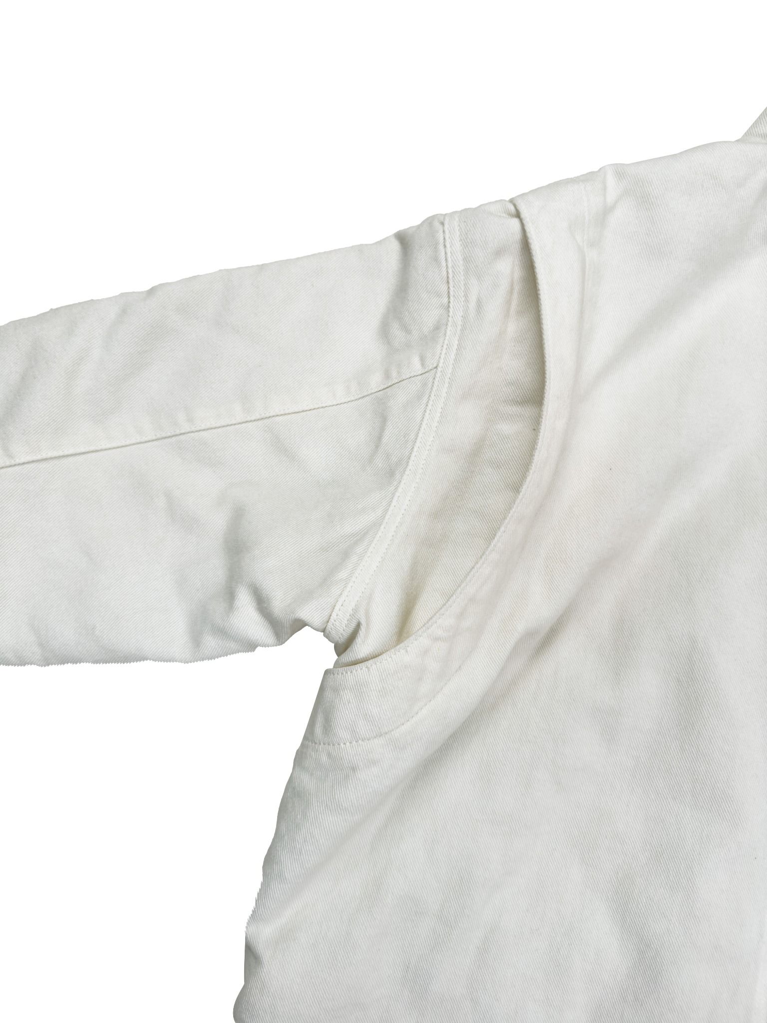 ALMV DENIM WORK JACKET ( WHITE )