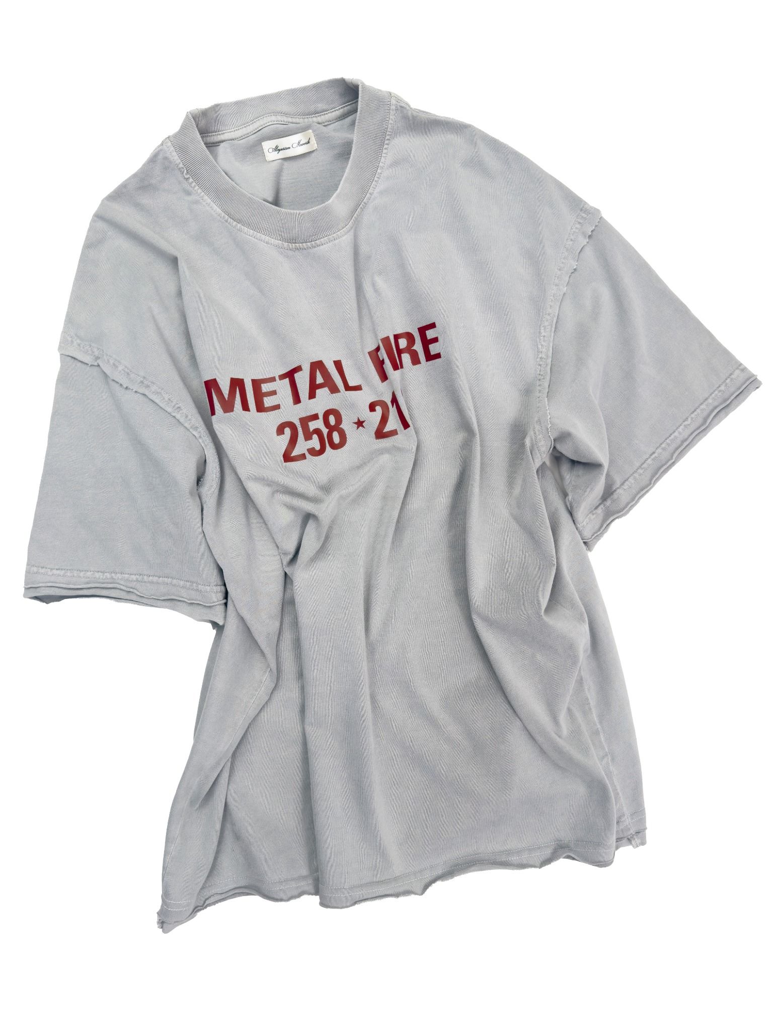 ALMV METAL FIRE TEE ( GREY )