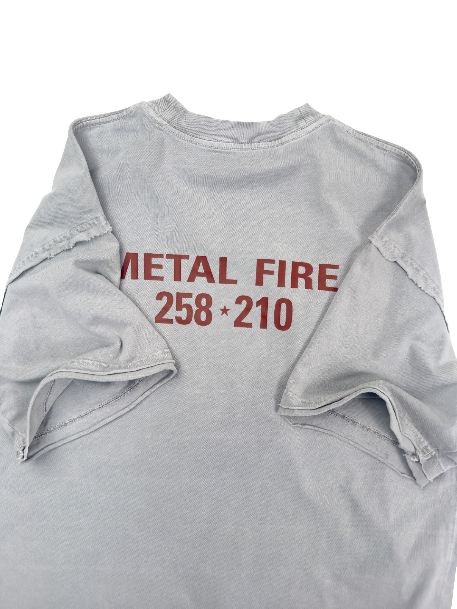 ALMV METAL FIRE TEE ( GREY )