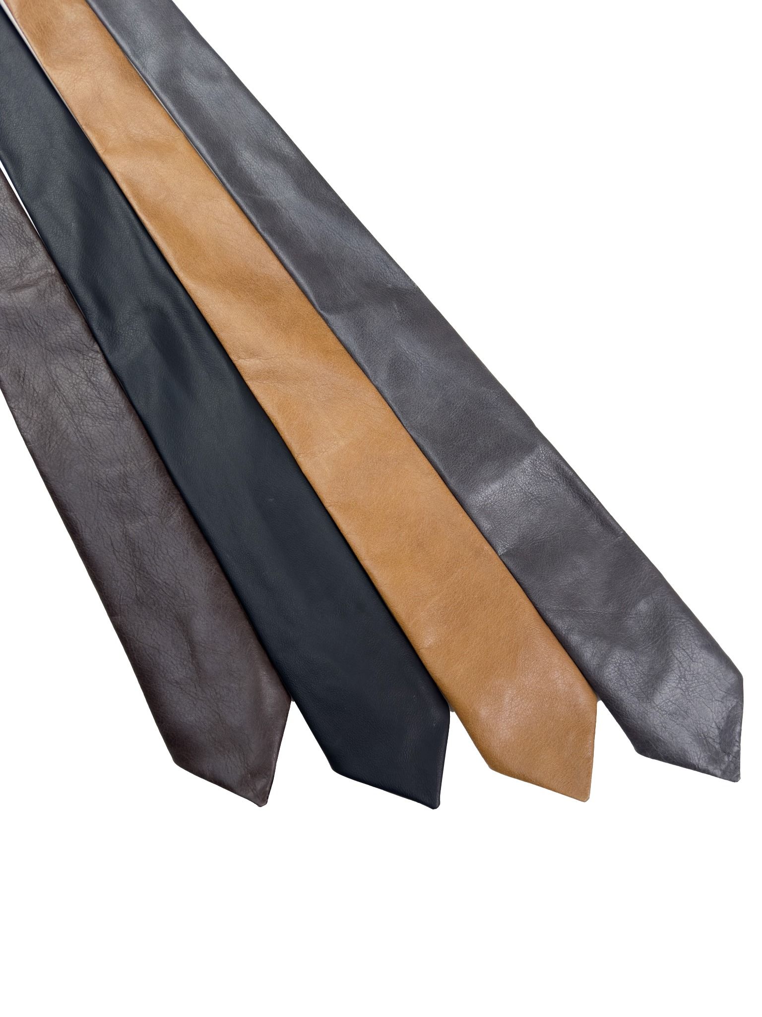 ALMV S/N LEATHER TIE ( BLACK )