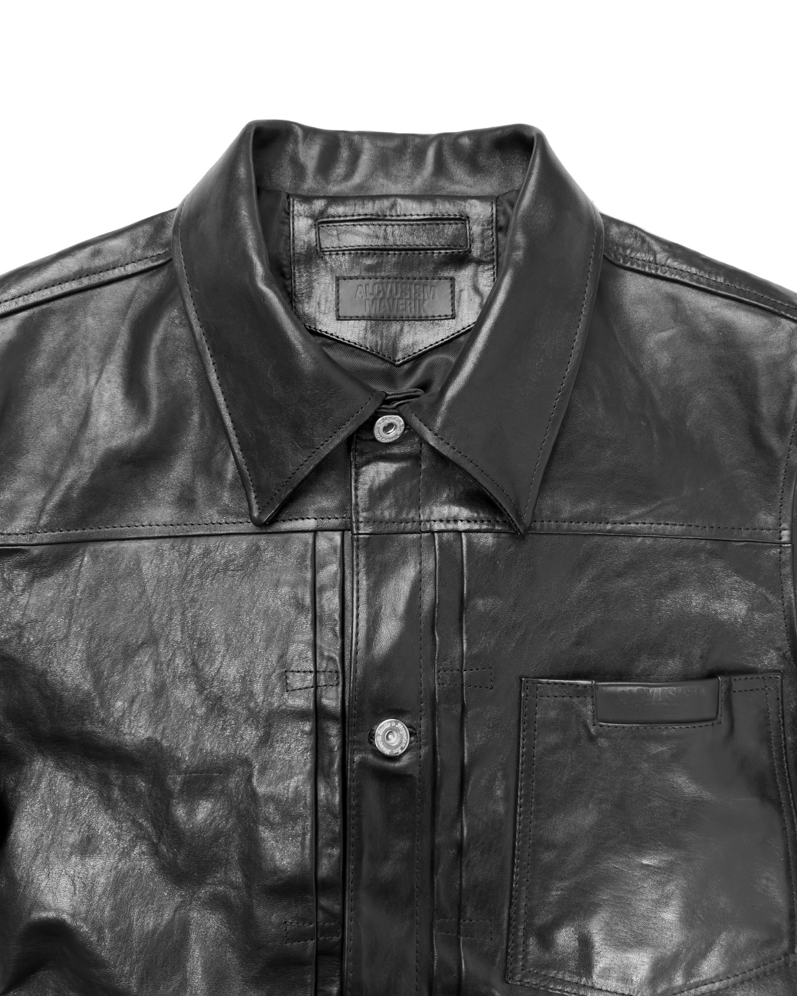 ALMV S/N LEATHER TYPE-1 JACKET