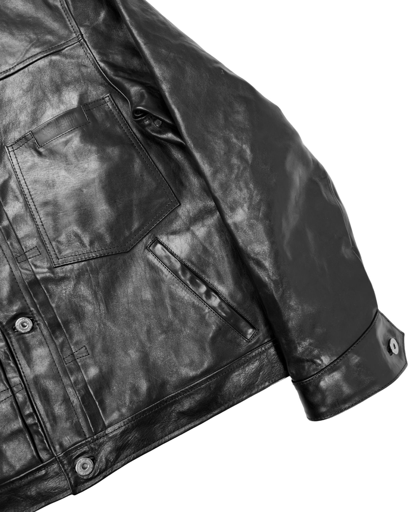 ALMV S/N LEATHER TYPE-1 JACKET