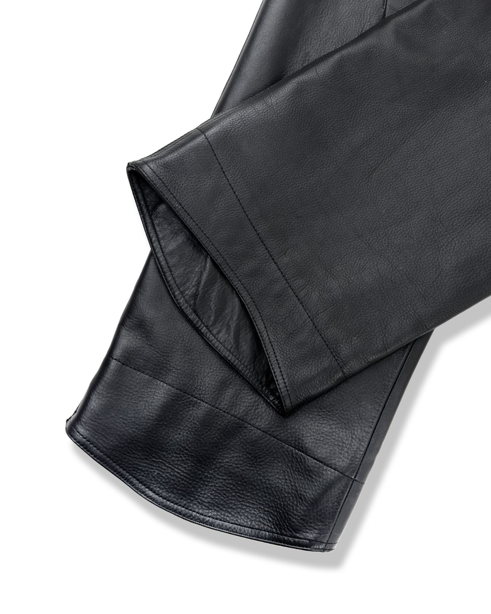 ALMV S/N MID CUT LEATHER PANTS