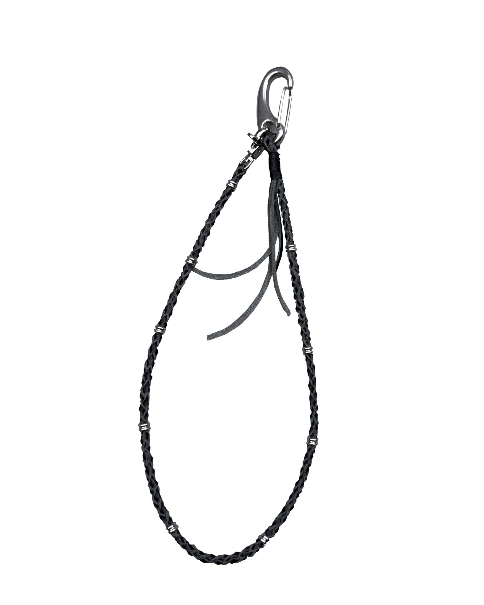 ALMV CHAIN WALLET WAXED COW HIDE LEATHER