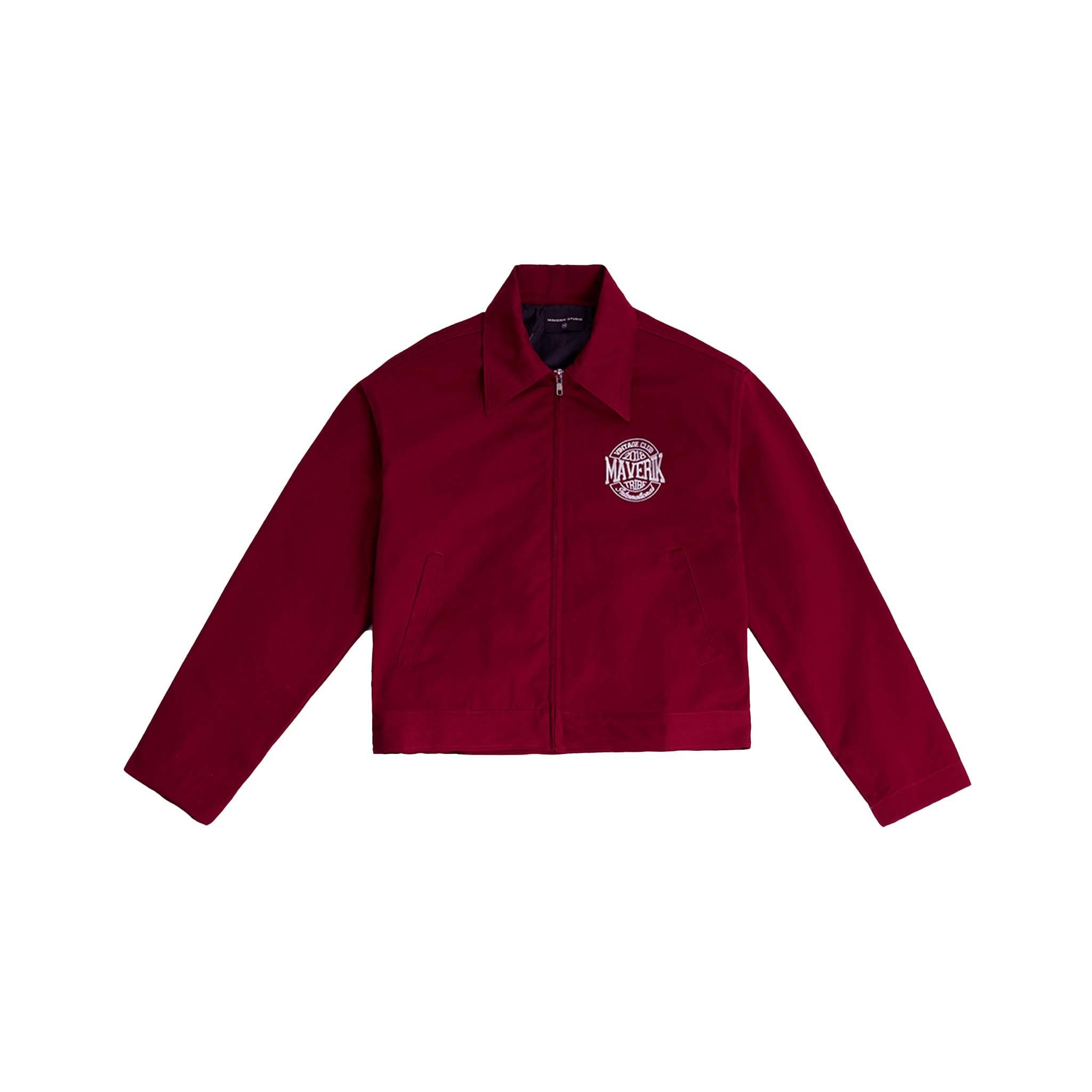  MVR Kaki Work Jacket ( Wine ) 