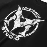  MAVERIK® BATWING LOGO OVERSIZED T-SHIRT ( BLACK ) 