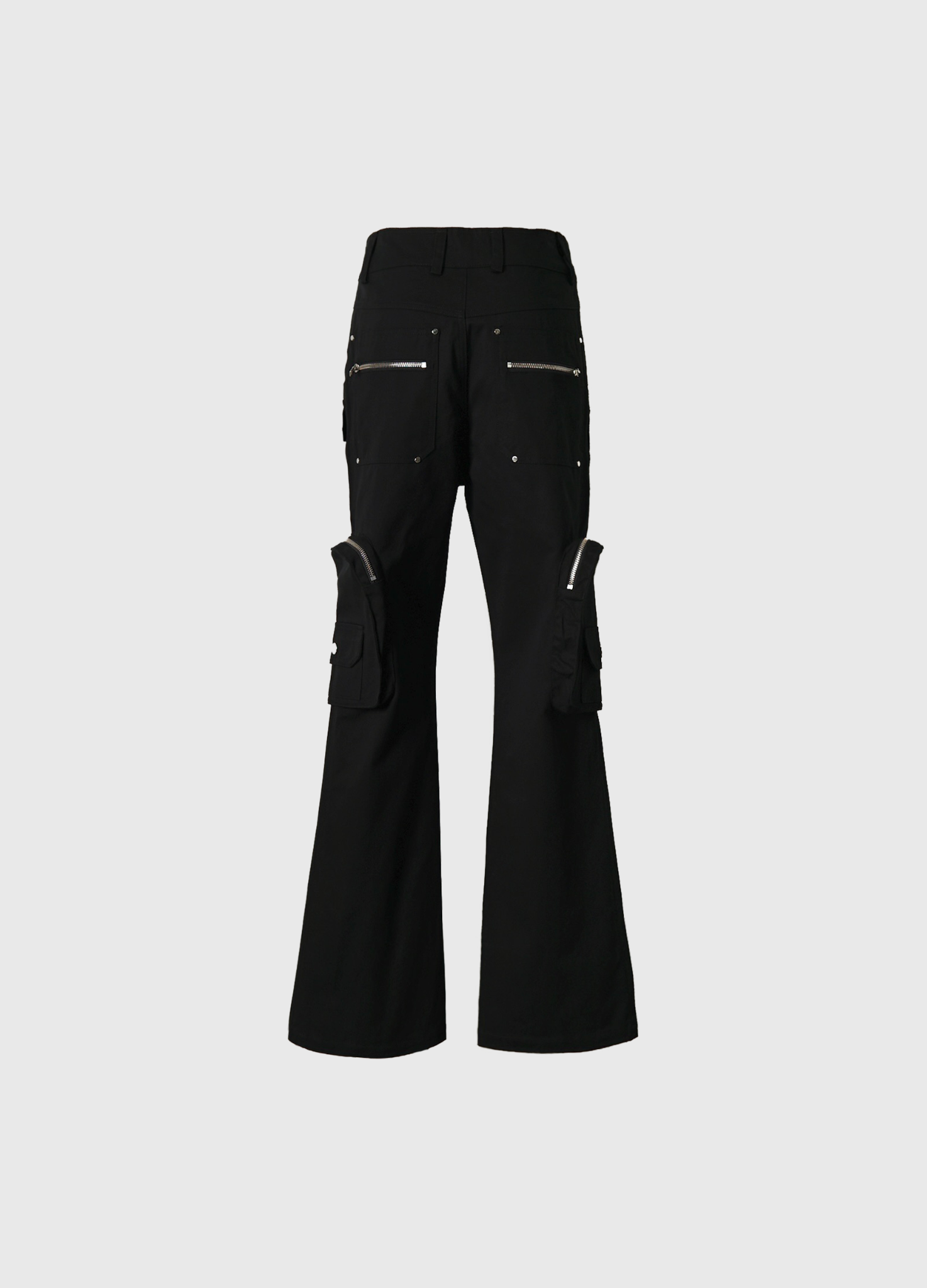 Kaki Black Cargo Pants