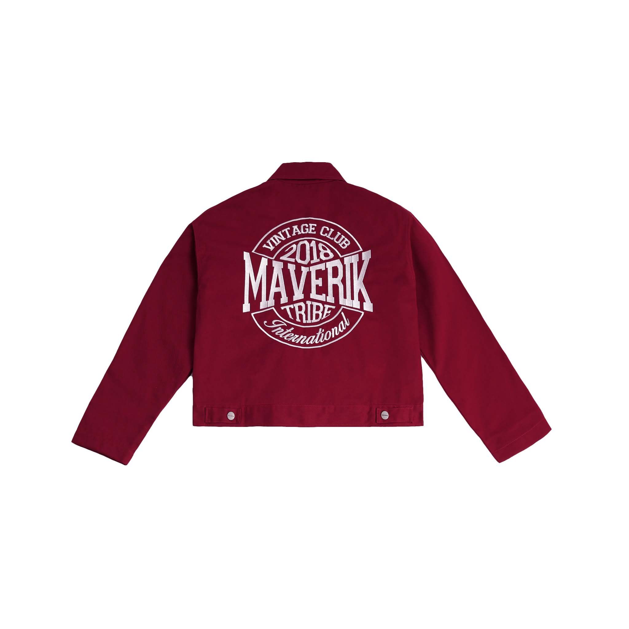 MVR Kaki Work Jacket ( Wine )