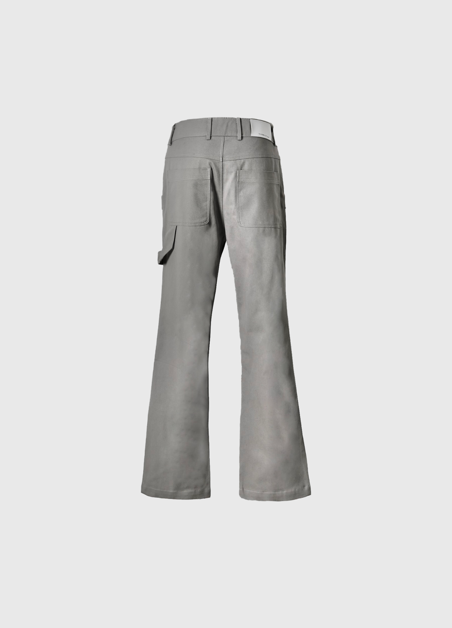 Double Knees Work Pants (Grey)