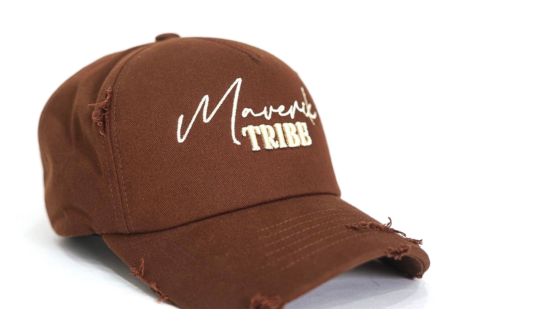 Maverik Embroidered Vintage Canvas Hat ( Dark Mocha )