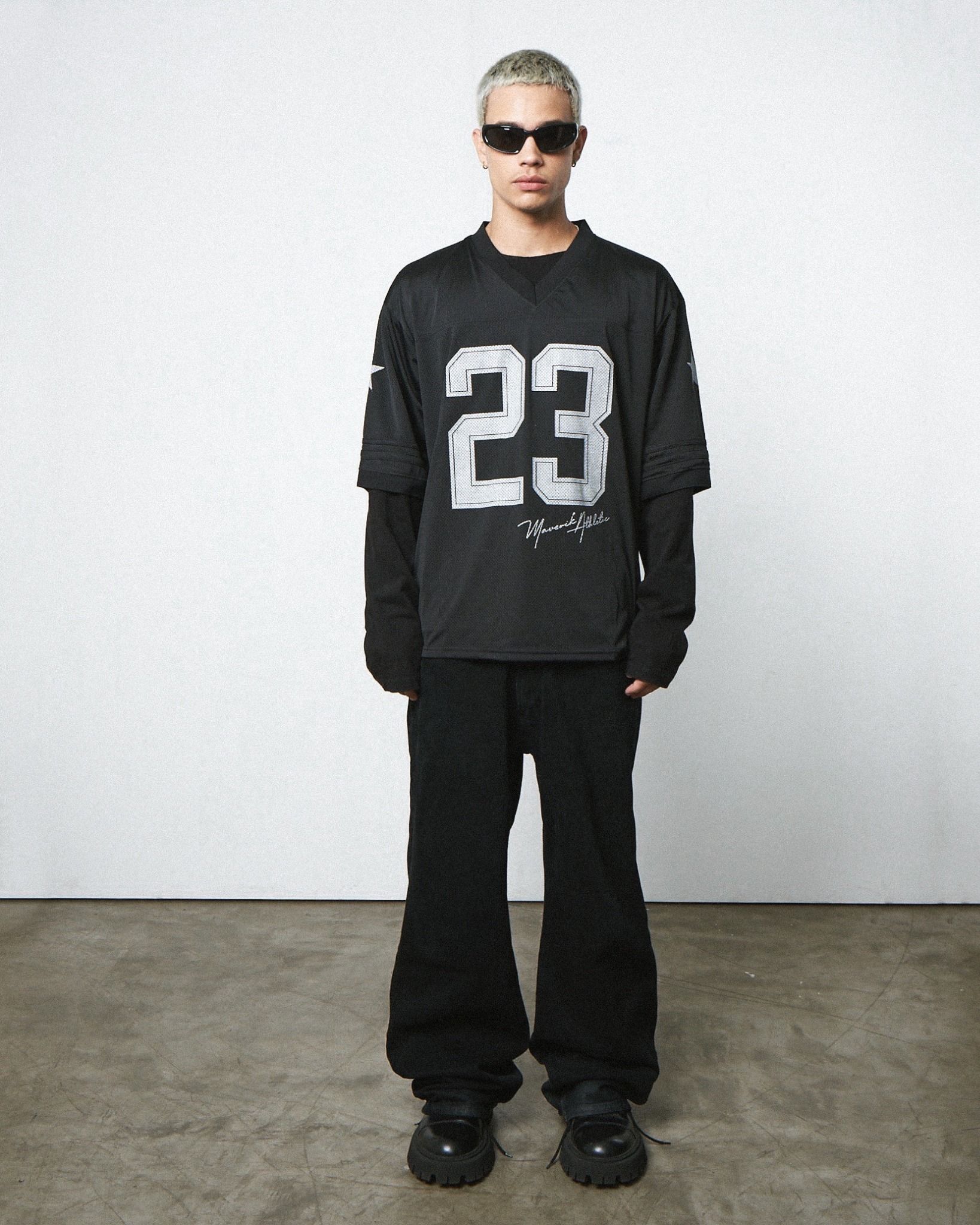 MAVERIK® FOOTBALL MESH JERSEY /BLACK