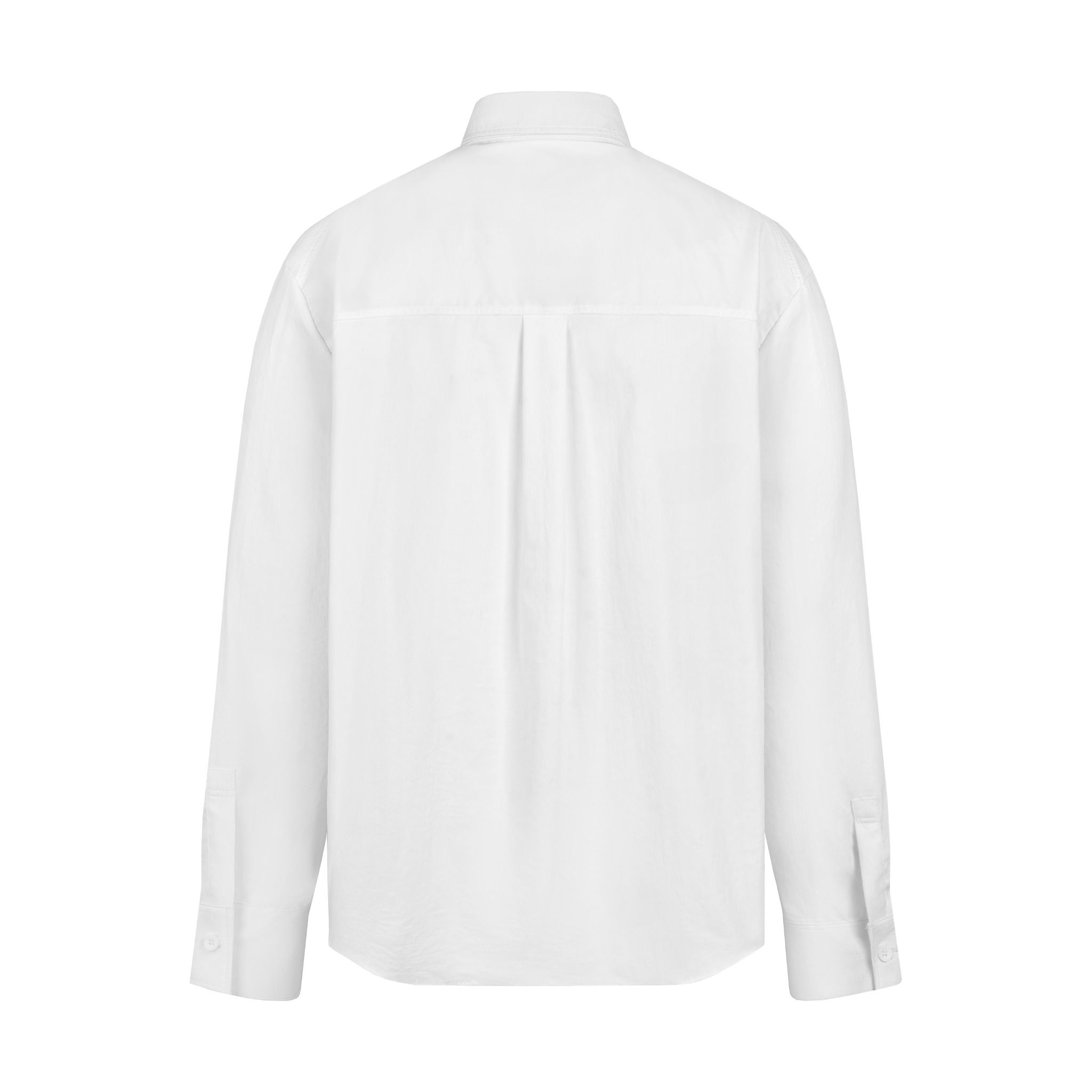 ALMV RIVET POCKET SHIRT ( WHITE )