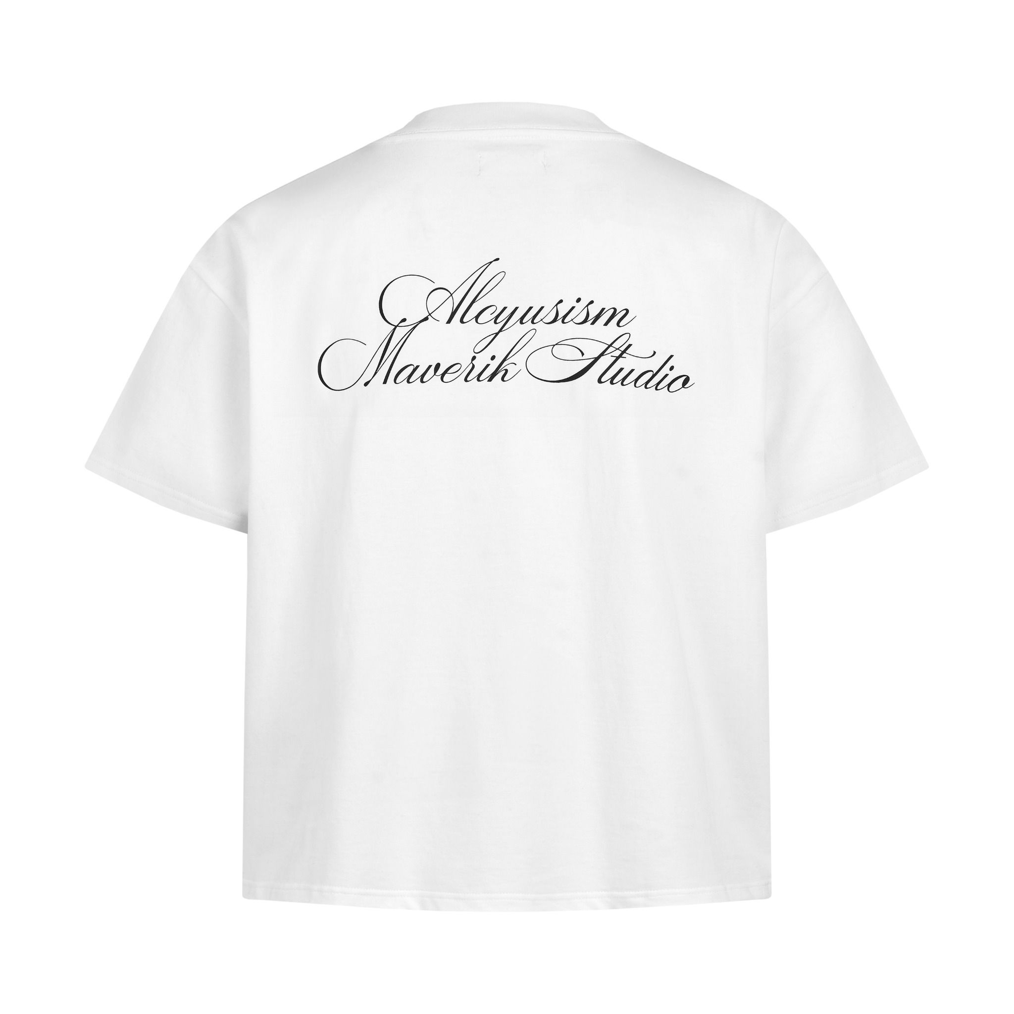 ALMV SIGNAL NOISE TEE ( WHITE )