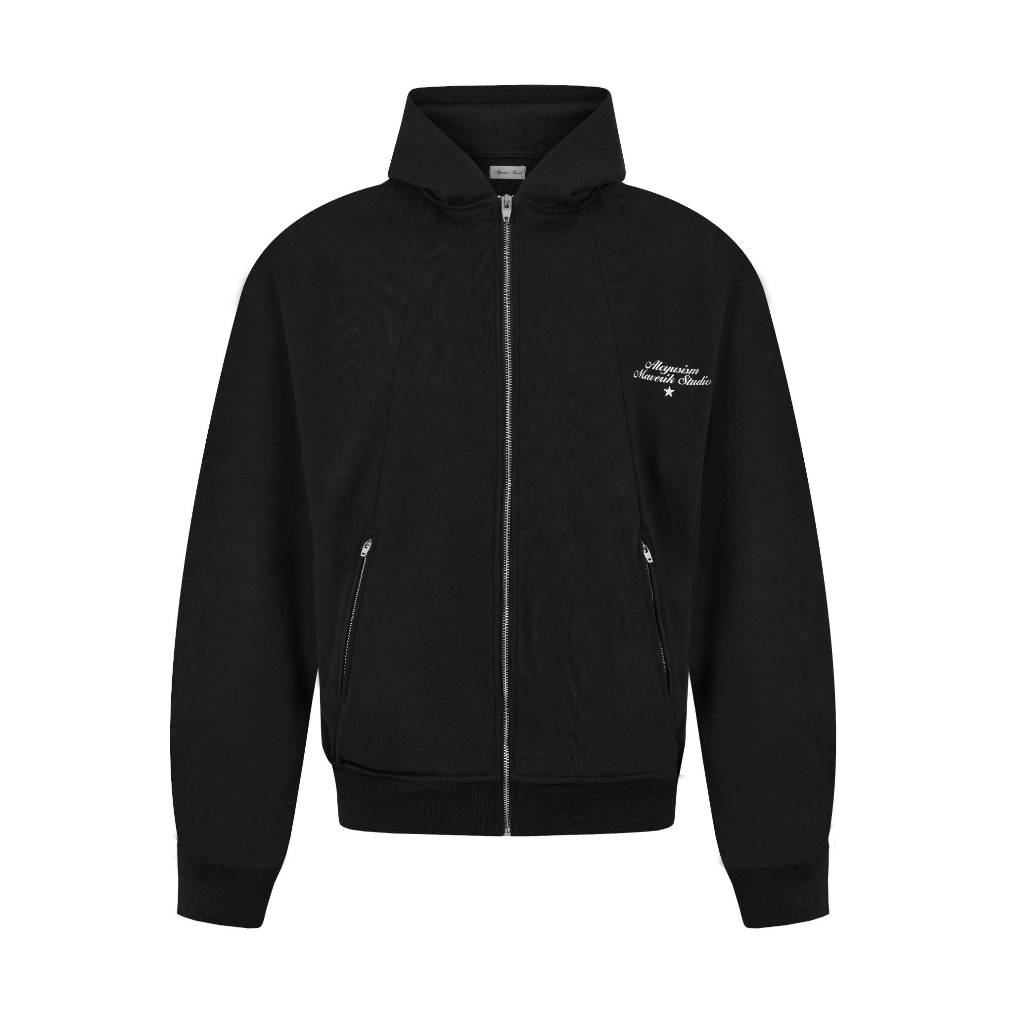 ALMV SIGNAL NOISE ZIP HOODIE