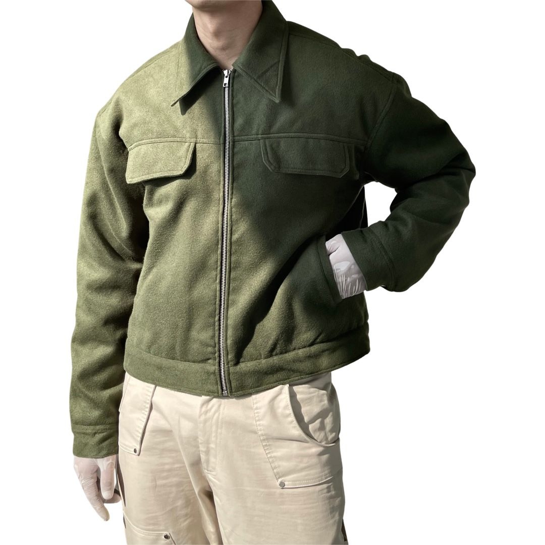 Olive Wool Jacket