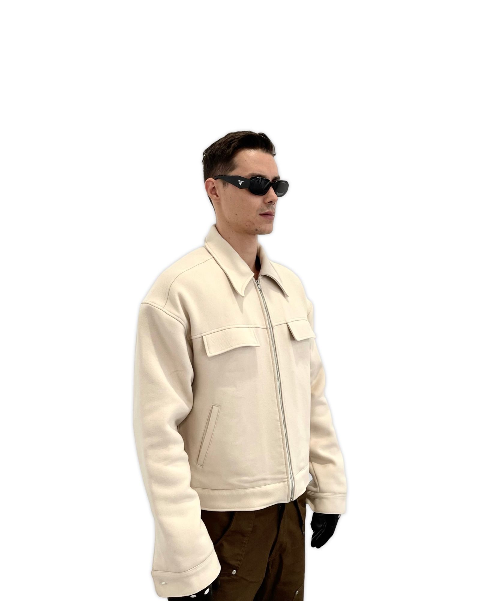 Wool Till Work Jacket ( Beige )
