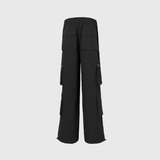  Kaki Baggy Cargo Pants ( Black ) 