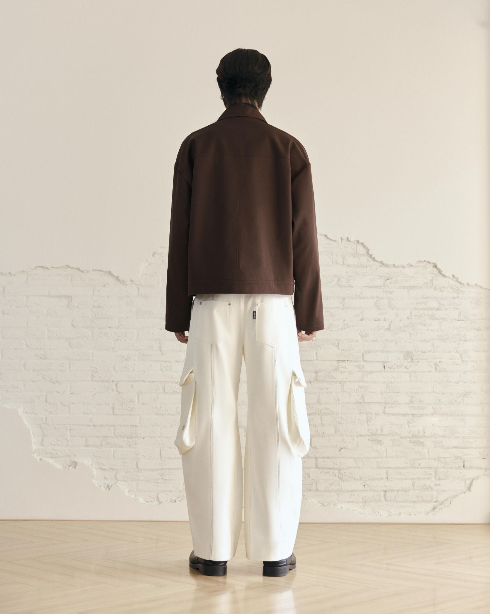 MAVERIK® BAGGY CARGO PANTS ( CREAM )
