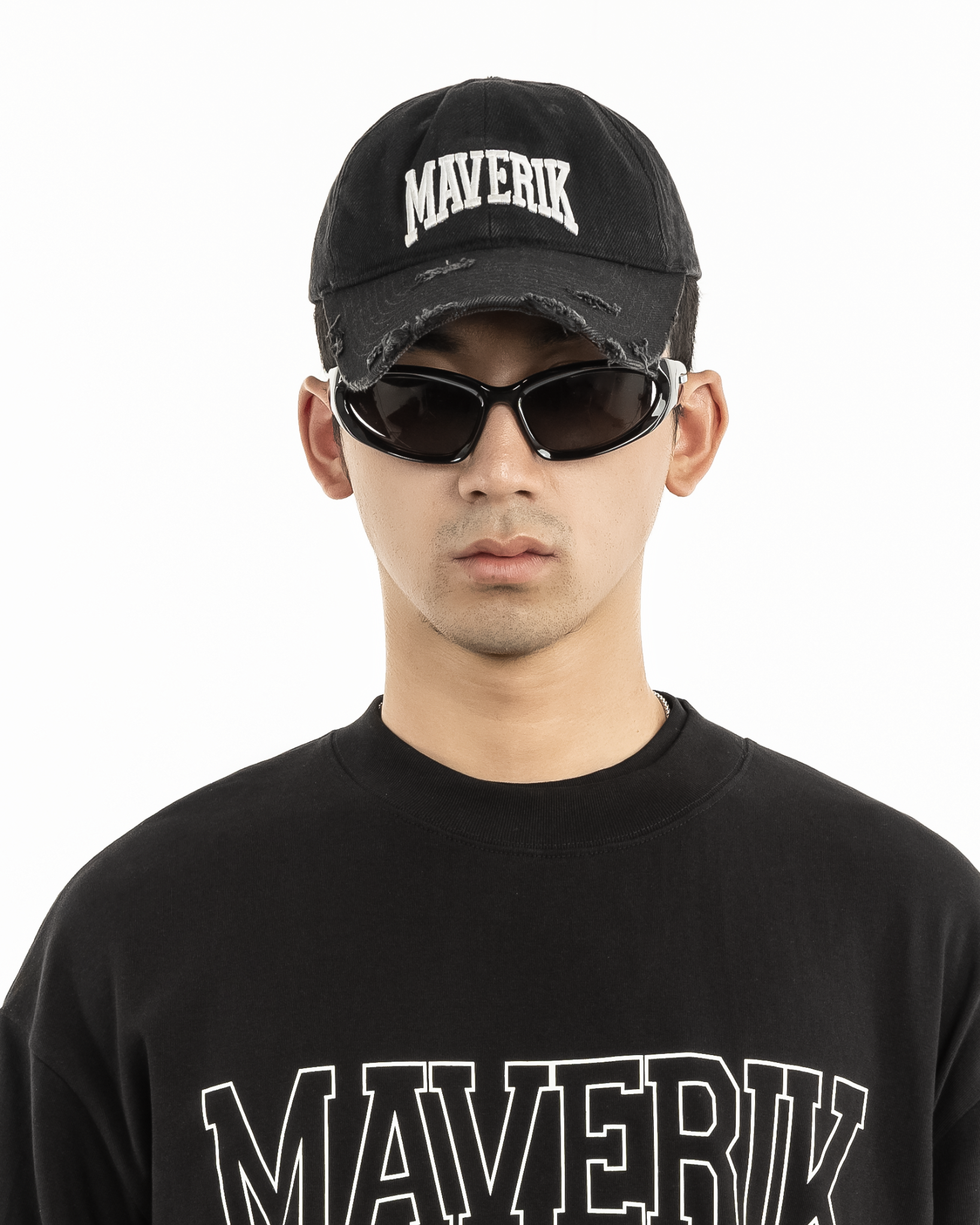  MVR DISTRESSED VINTAGE HAT (BLACK) 