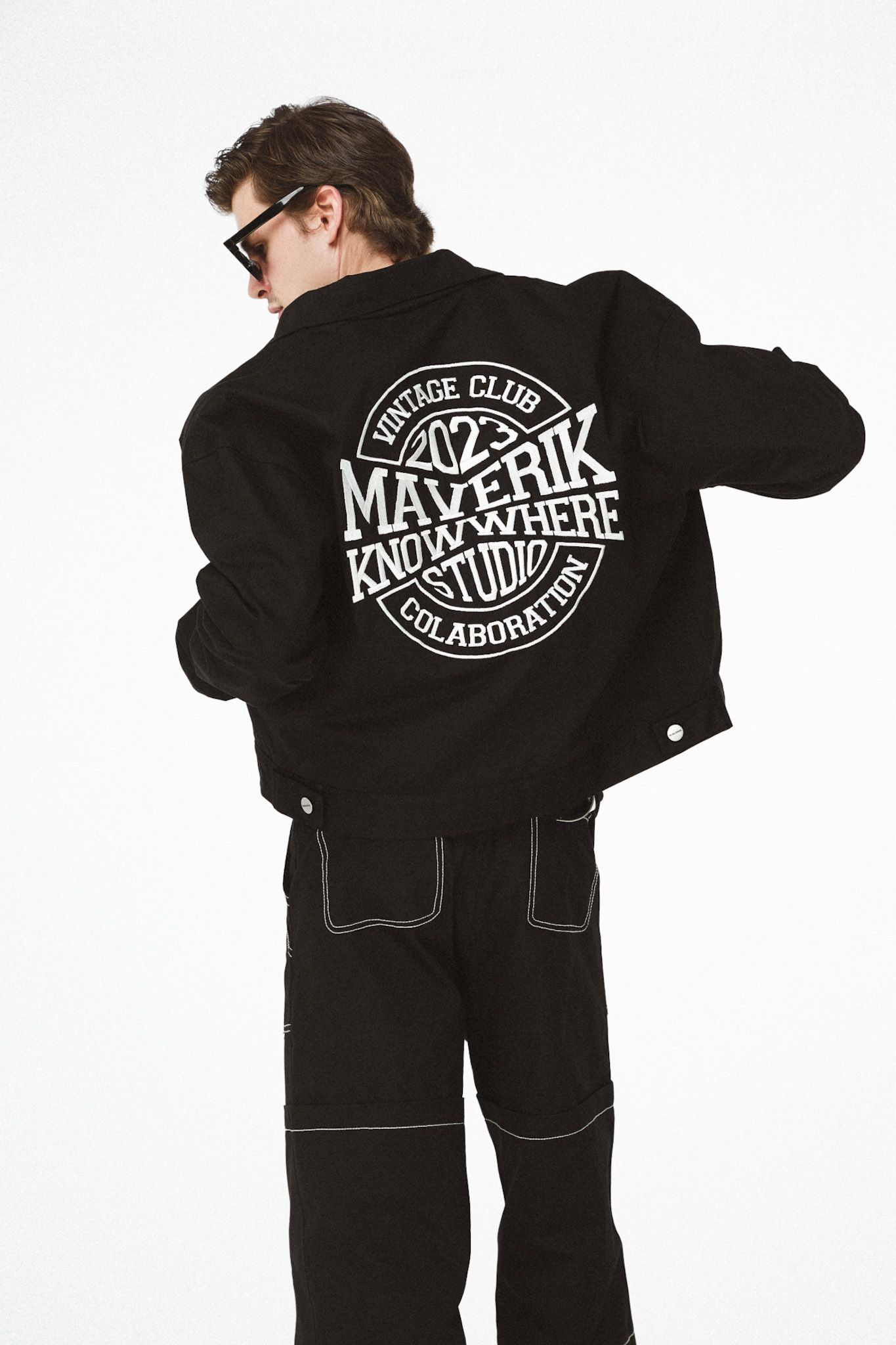  Knowwhere x Maverik Kaki Jacket 