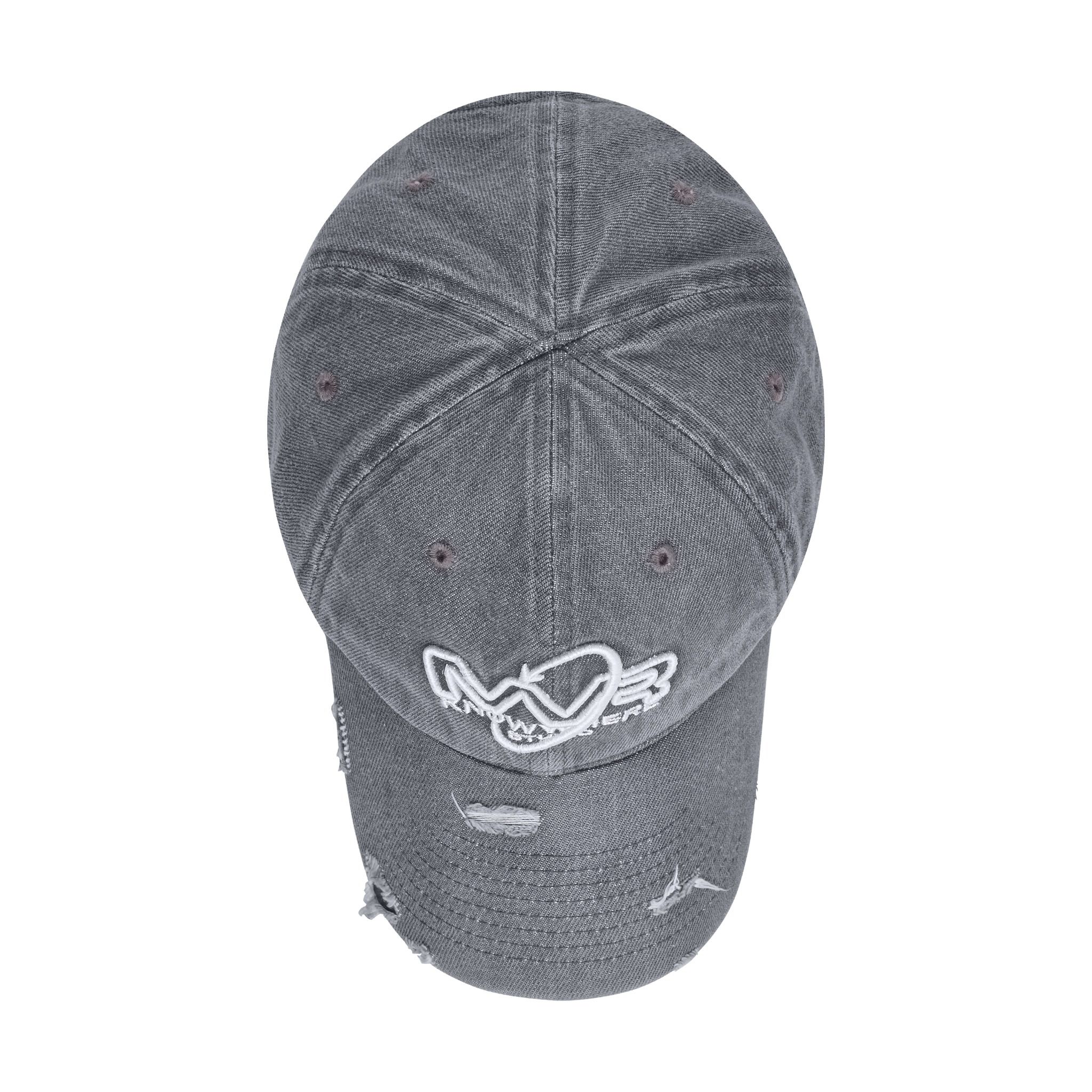  Knowwhere x Maverik Distressed Vintage Hat (Grey) 