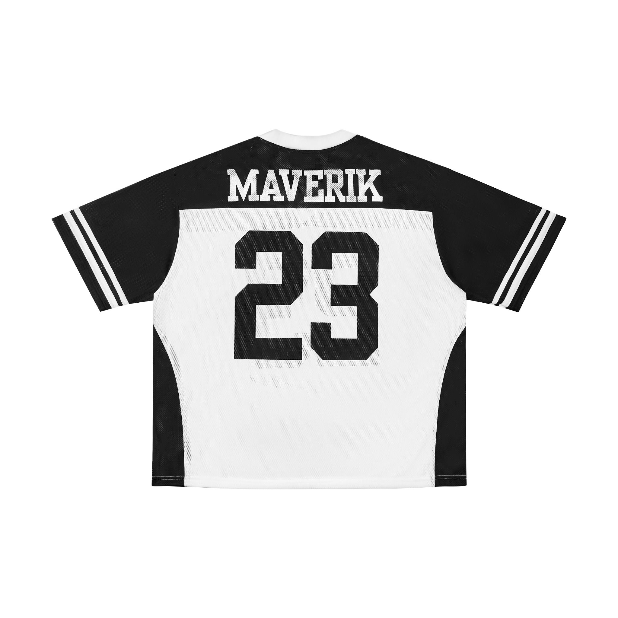  MAVERIK MESH FOOTBALL JERSEY ( BLACK) 