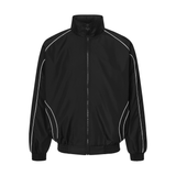  MAVERIK® NYLON TRACK JACKET ( BLACK ) 