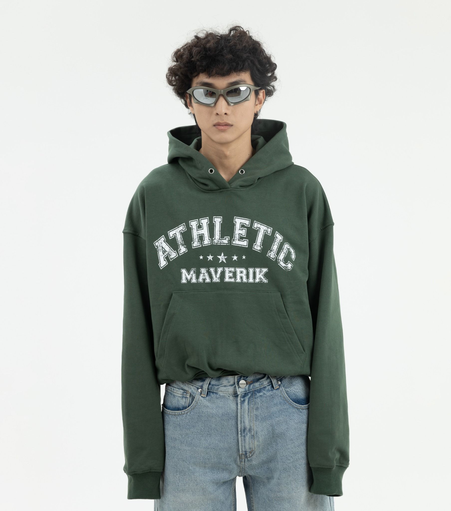  MVR ATHLETIC Hoodie ( Green ) 